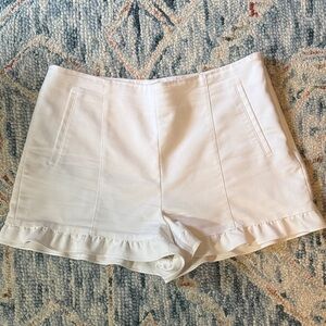 1. State White Shorts
